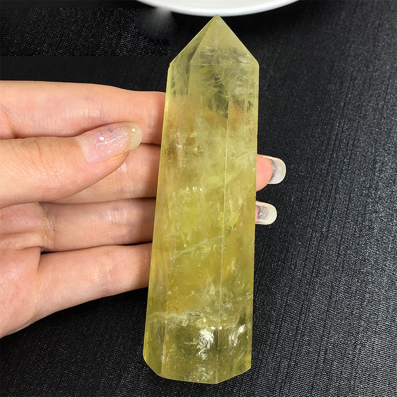 Hexagonal Natural Crystal Energy Column