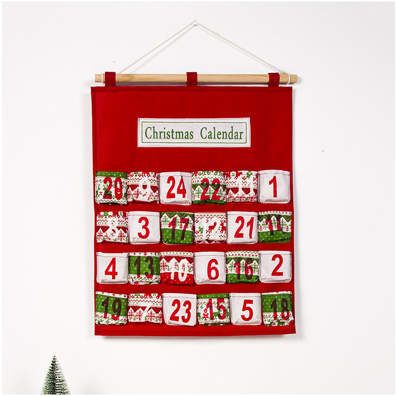 Hanging Christmas Calendar