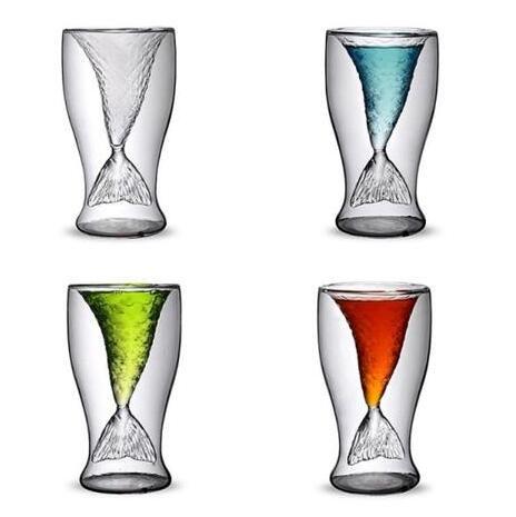 "Mermaid Lush" - Wine Glass