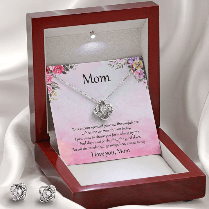 "Dedication to Mom" - Necklace for Mothers