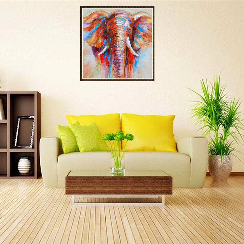 Colorful Elephant Diamond Painting