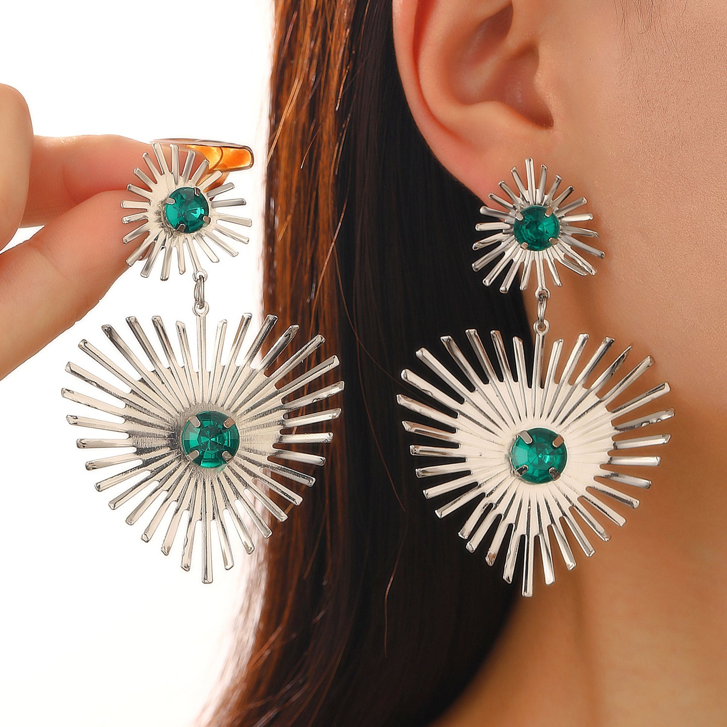 "Boho Sunshine" - Bohemian Statement Earrings