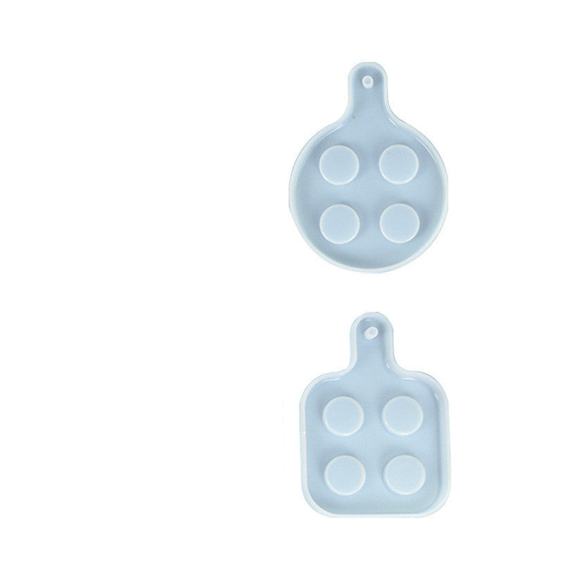 DIY Crystal Resin Wine Glass Tray Mold