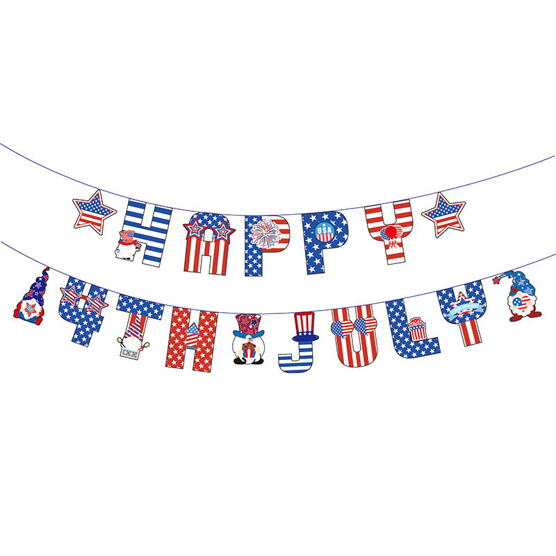 USA Independence Day Party Banners