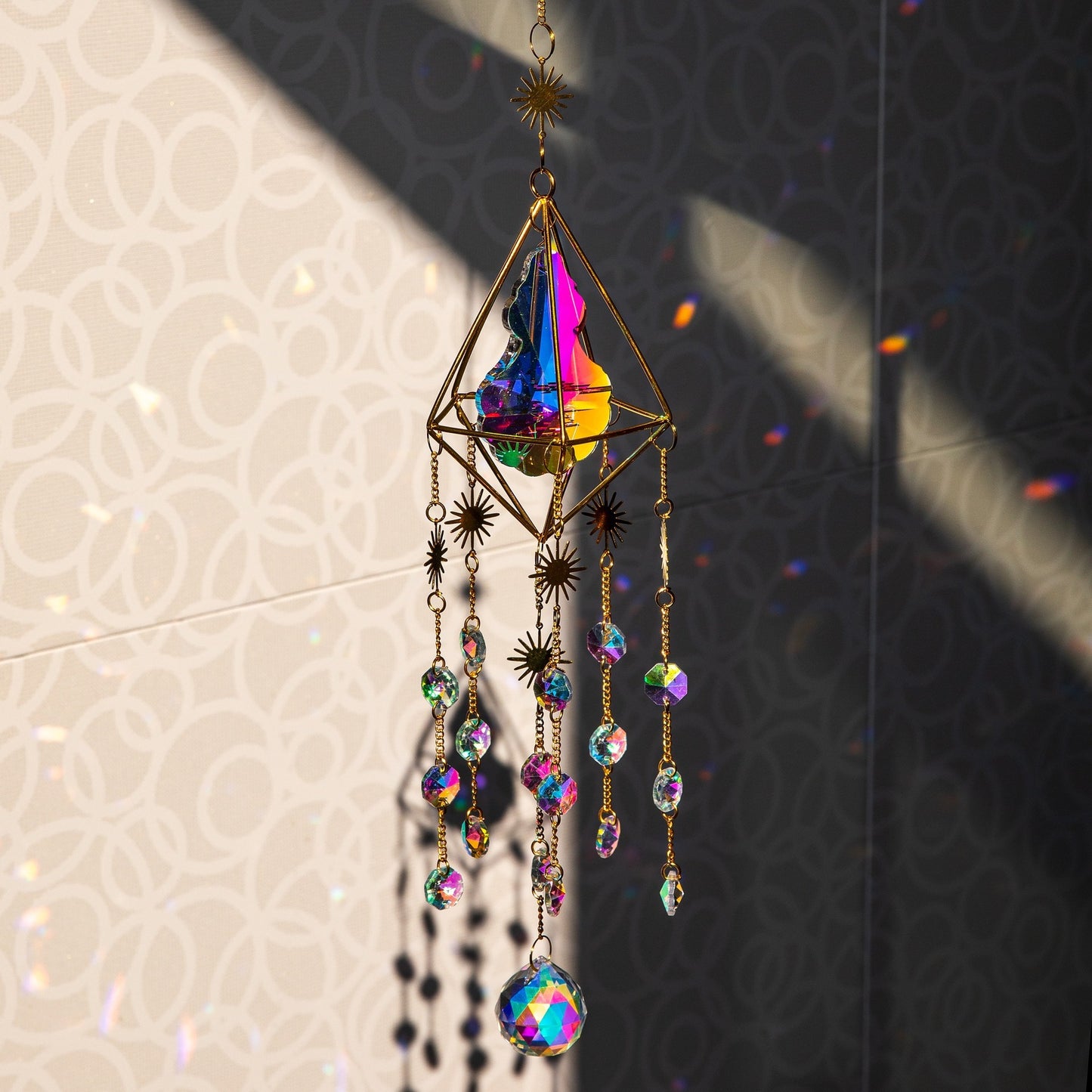 Handmade Prism Wind Chime