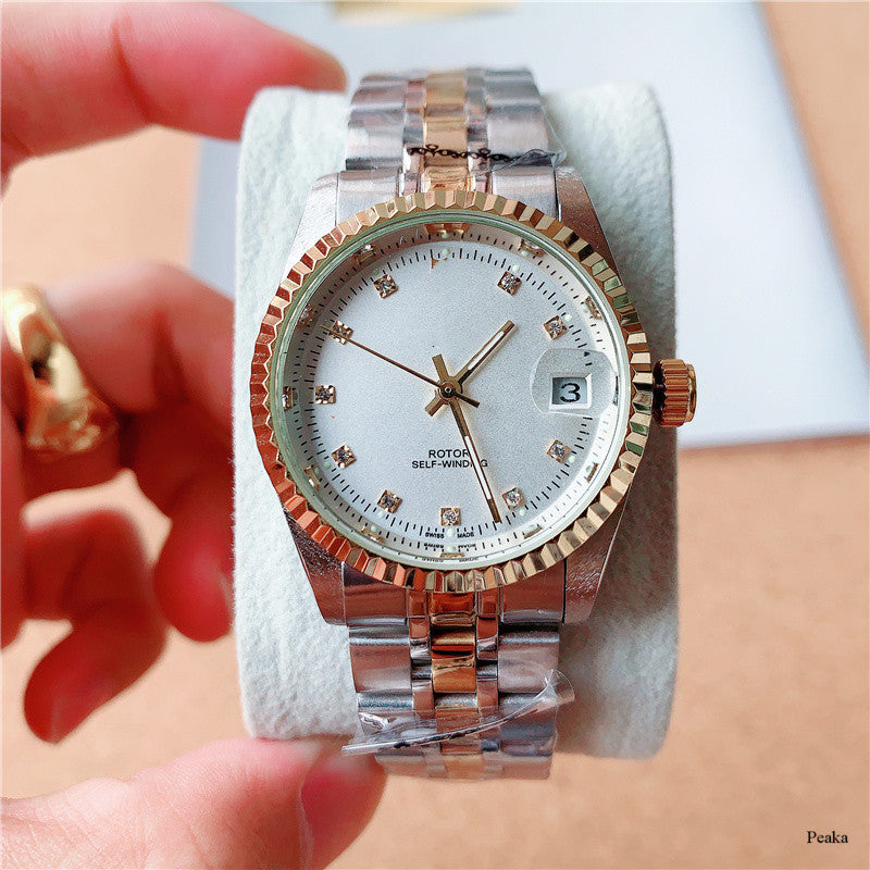 Stainless Steel Mechanical Watch for Men