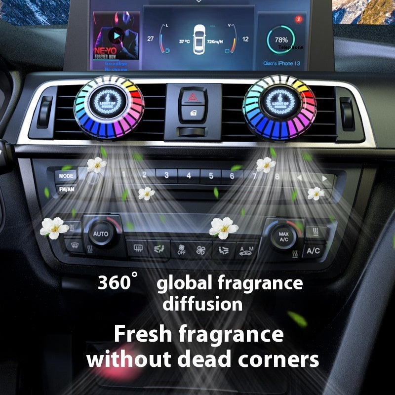 Aromatherapy Music Rhythm Solid Car Air Outlet