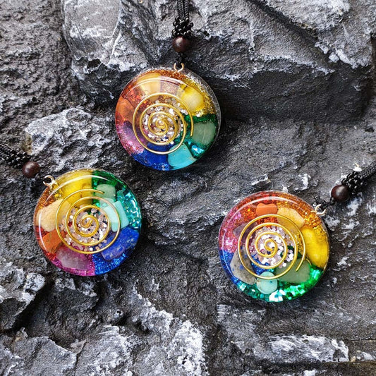 Handmade Chakra Pendant Necklace