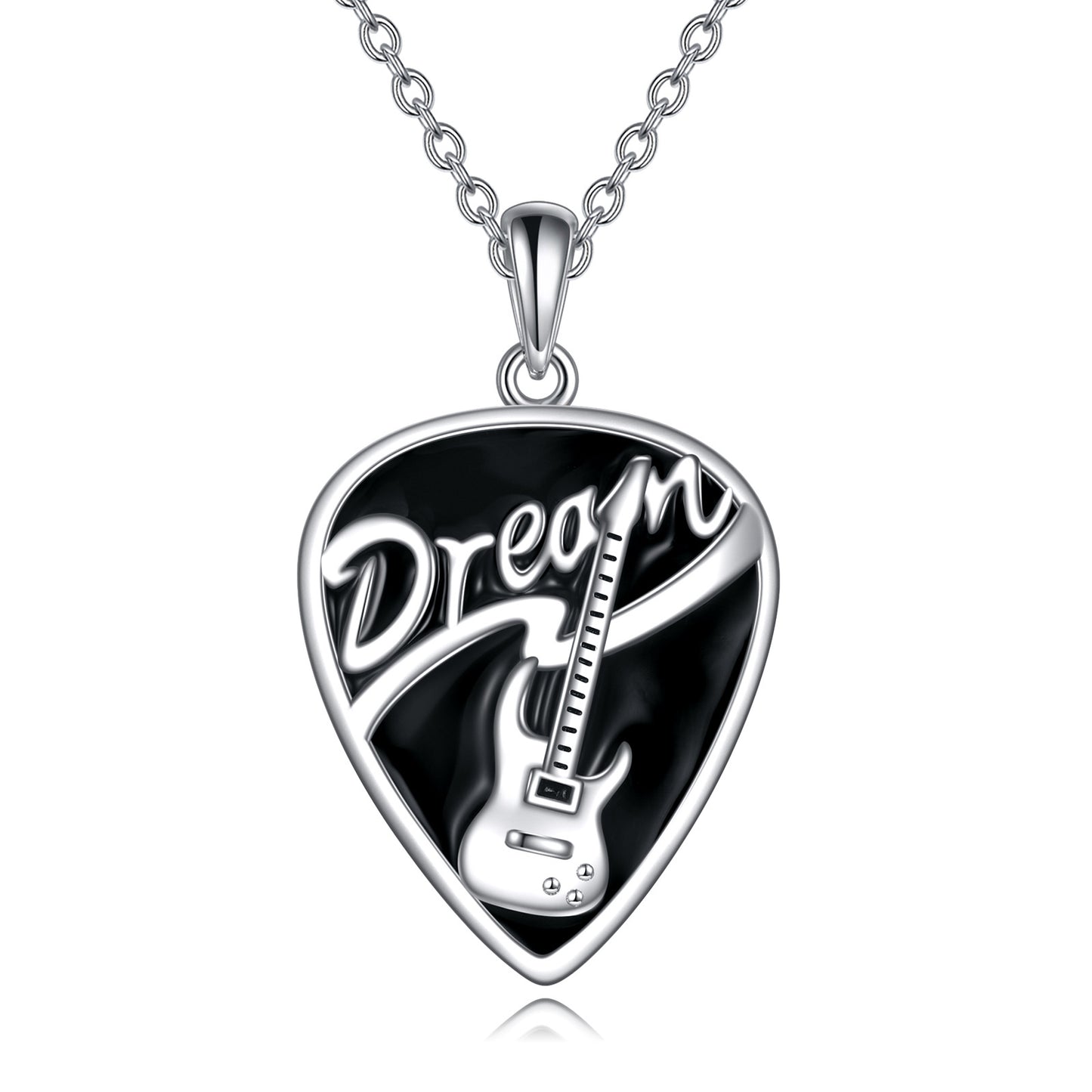 "Dream On" -  Music Guitar Necklace