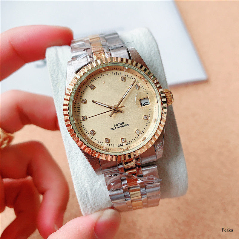 Stainless Steel Mechanical Watch for Men