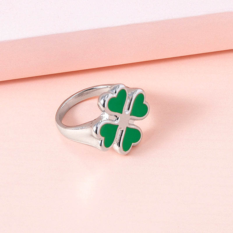"Forever Lucky" - Four-leaf Clover Rings