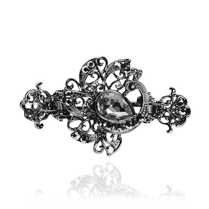 Vintage Stone Hair Clips