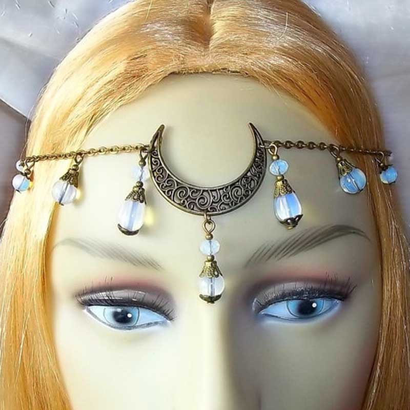 Crystal Moon Power Head band