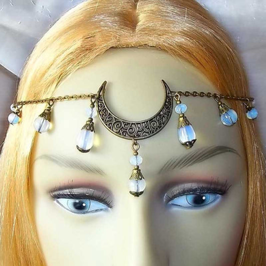 Crystal Moon Power Head band