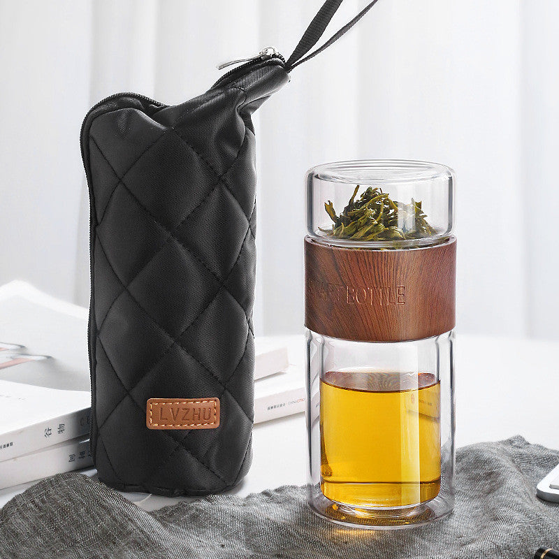 "Tea Water Bottle" - Portable Travel Drinkware