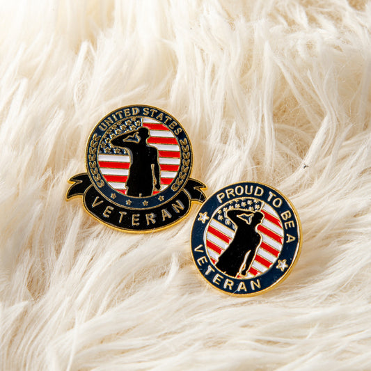 Independence Day Badge Ornament