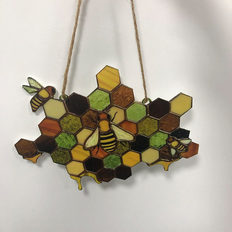 Honeycomb Suncatcher for Home and Garden