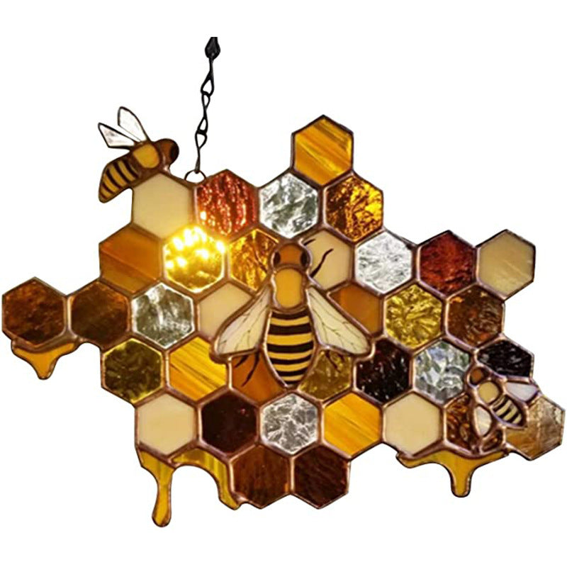 Honeycomb Suncatcher for Home and Garden