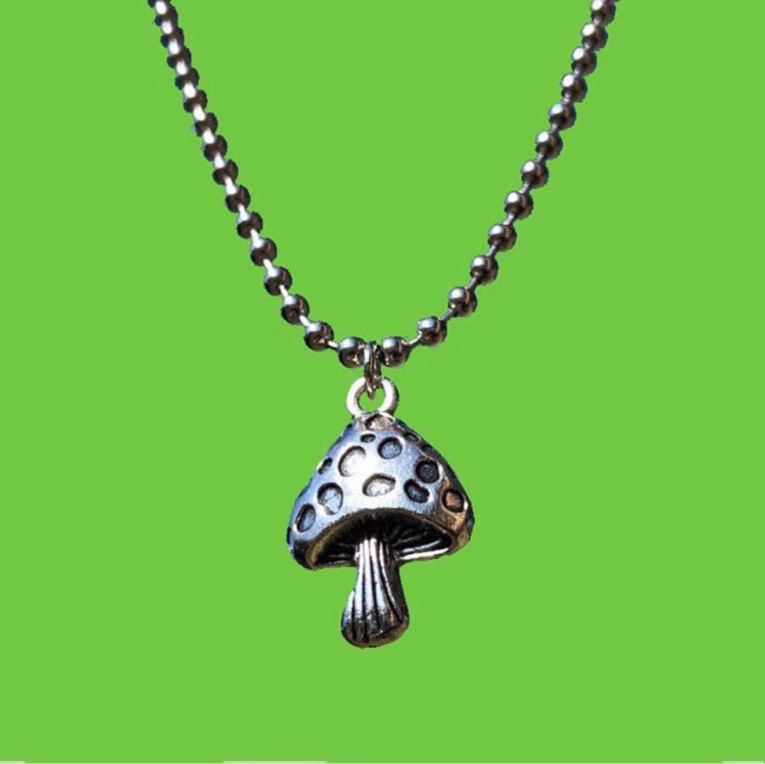 Vintage Punk Mushroom Punk Choker Necklace