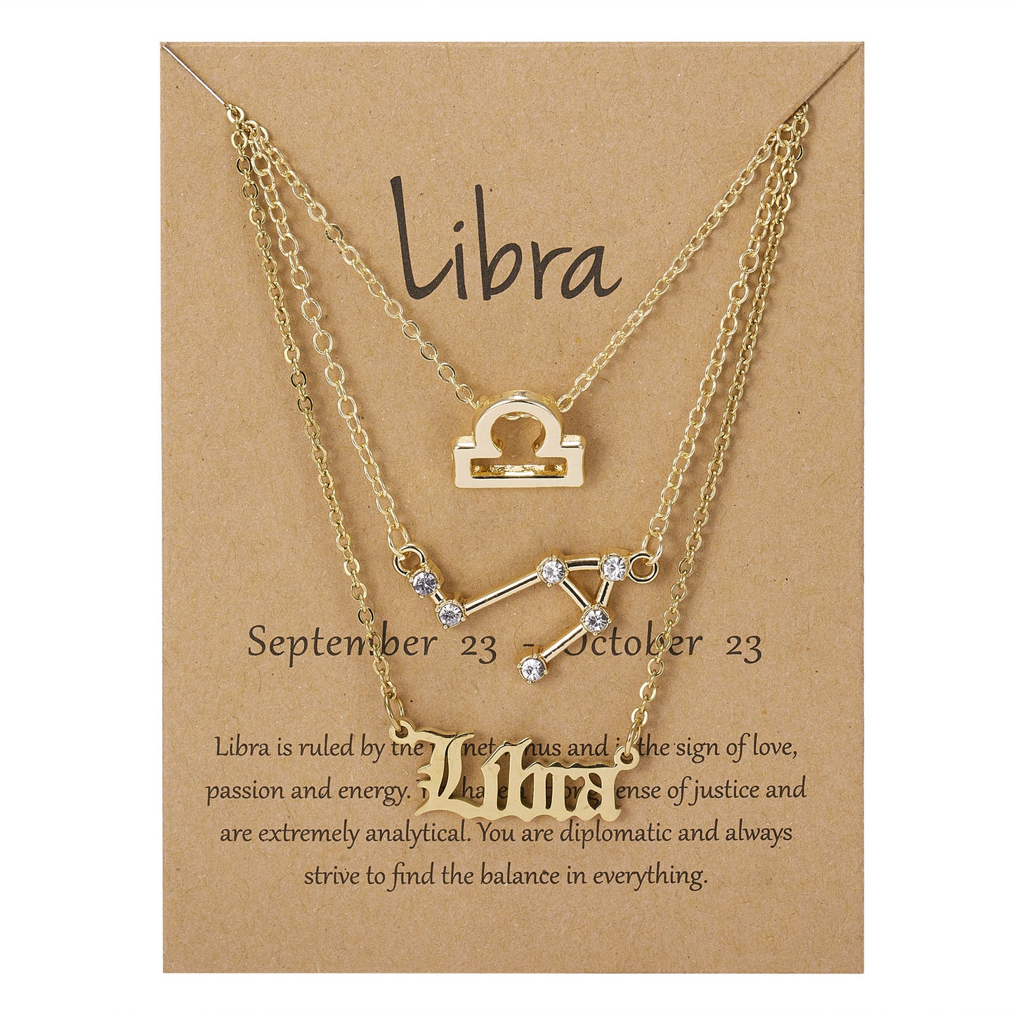"Zodiacs of the Constellation" -  Necklaces