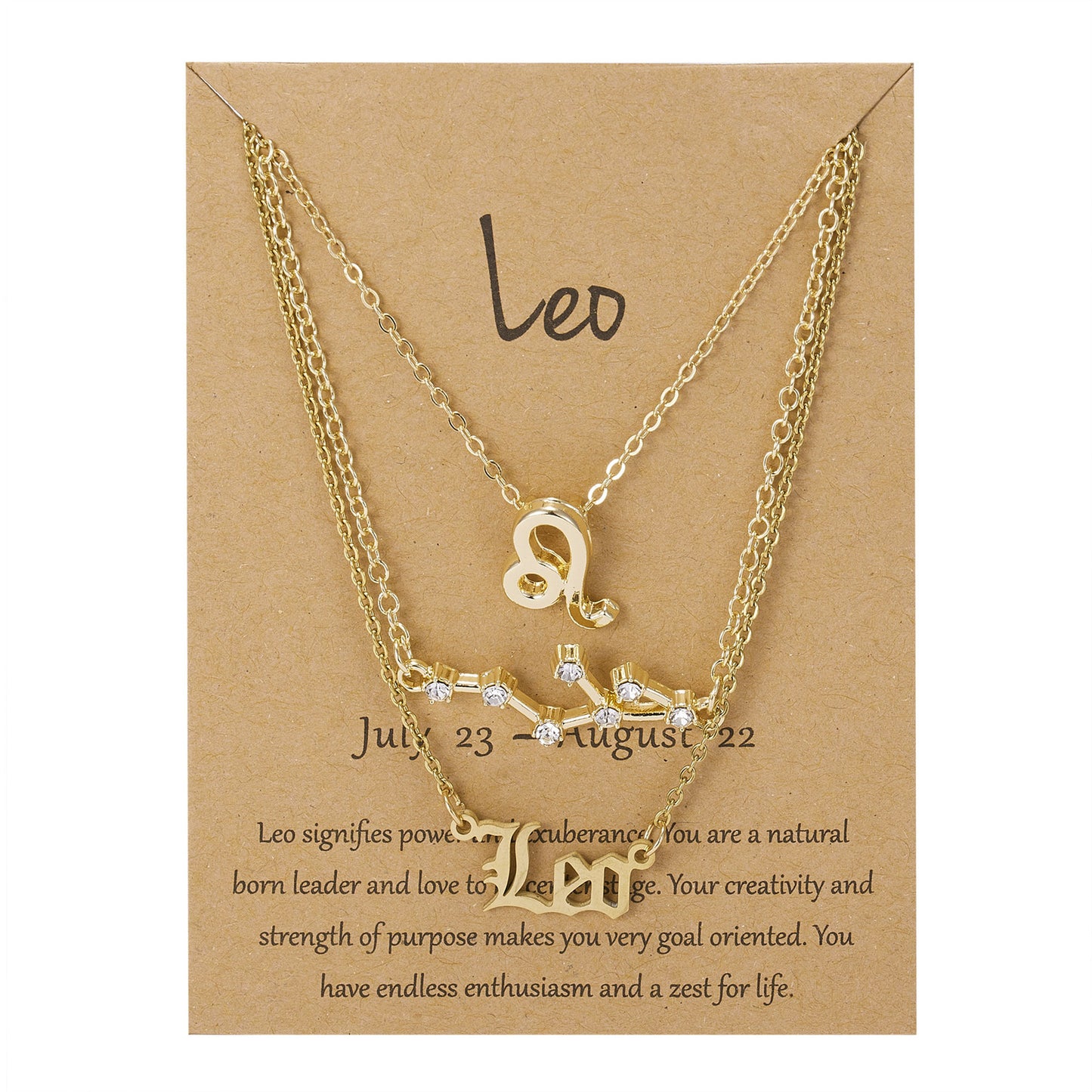 "Zodiacs of the Constellation" -  Necklaces