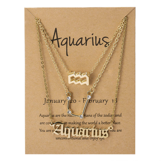 "Zodiacs of the Constellation" -  Necklaces