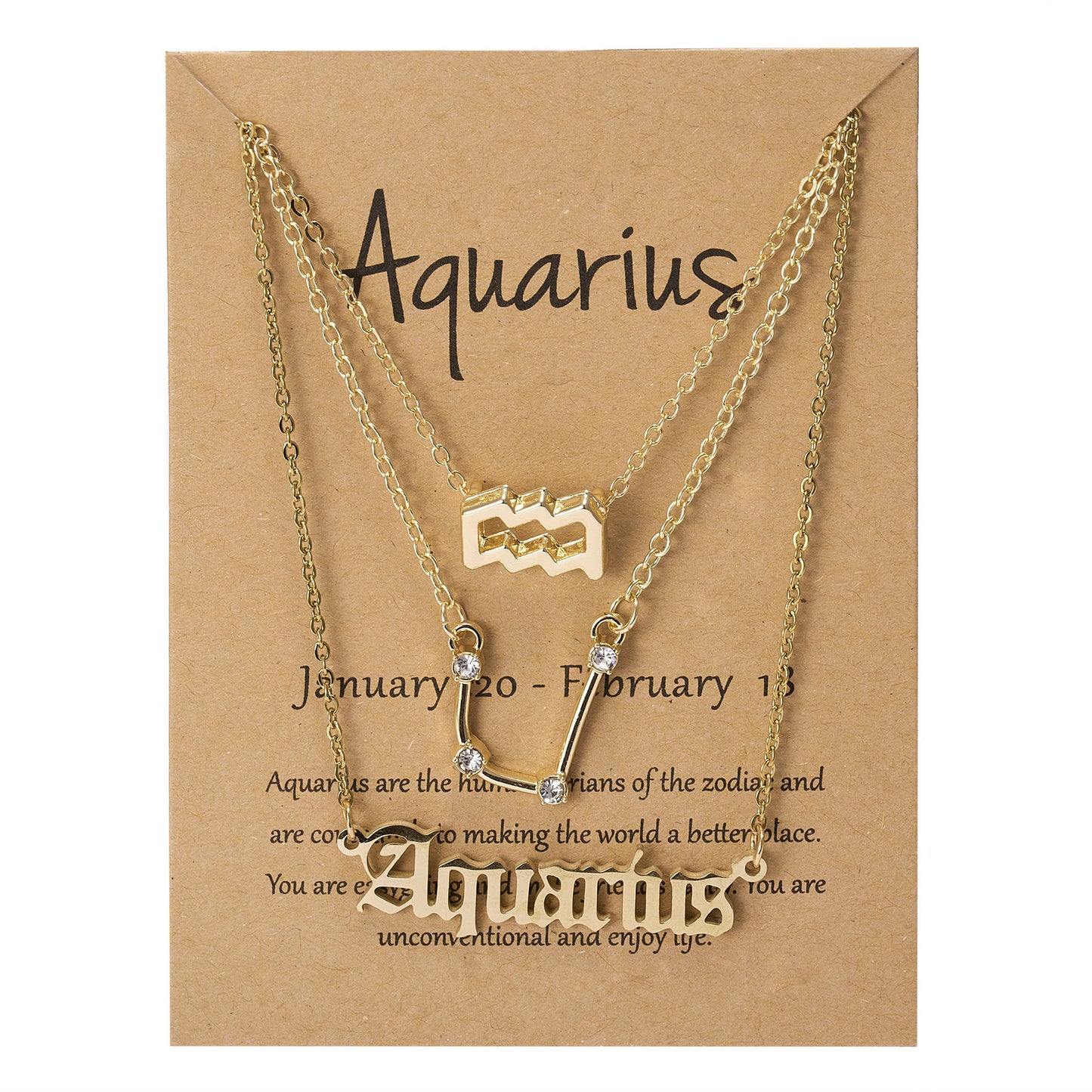 "Zodiacs of the Constellation" -  Necklaces