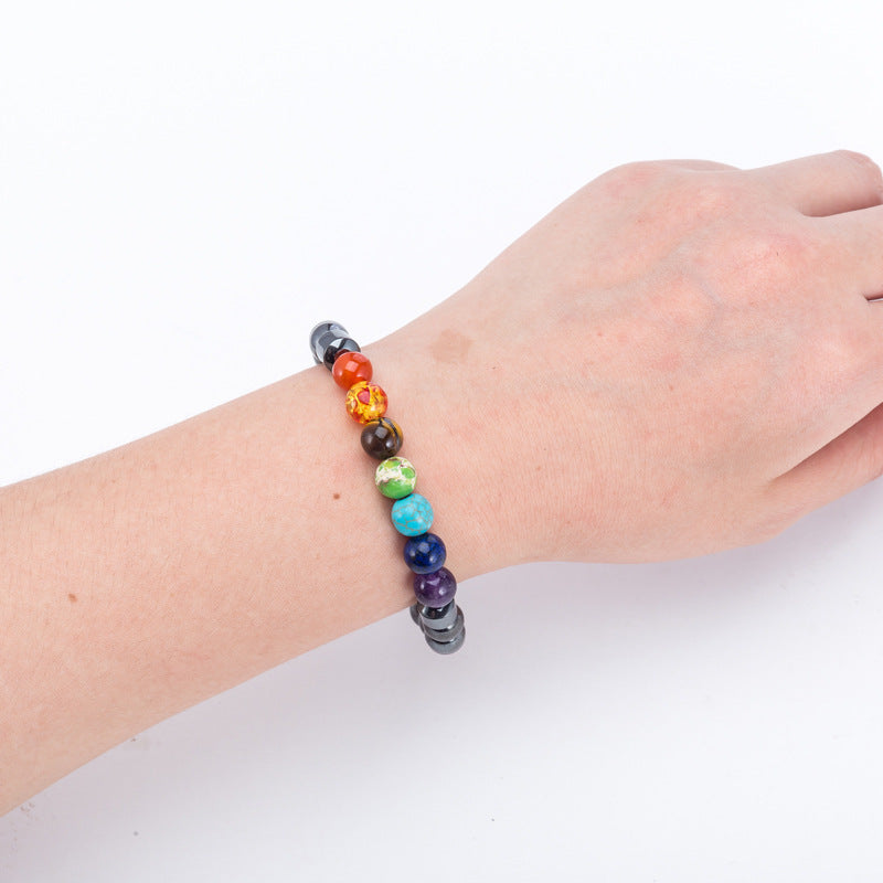 Therapeutic Magnetic Chakra Stone Bracelet