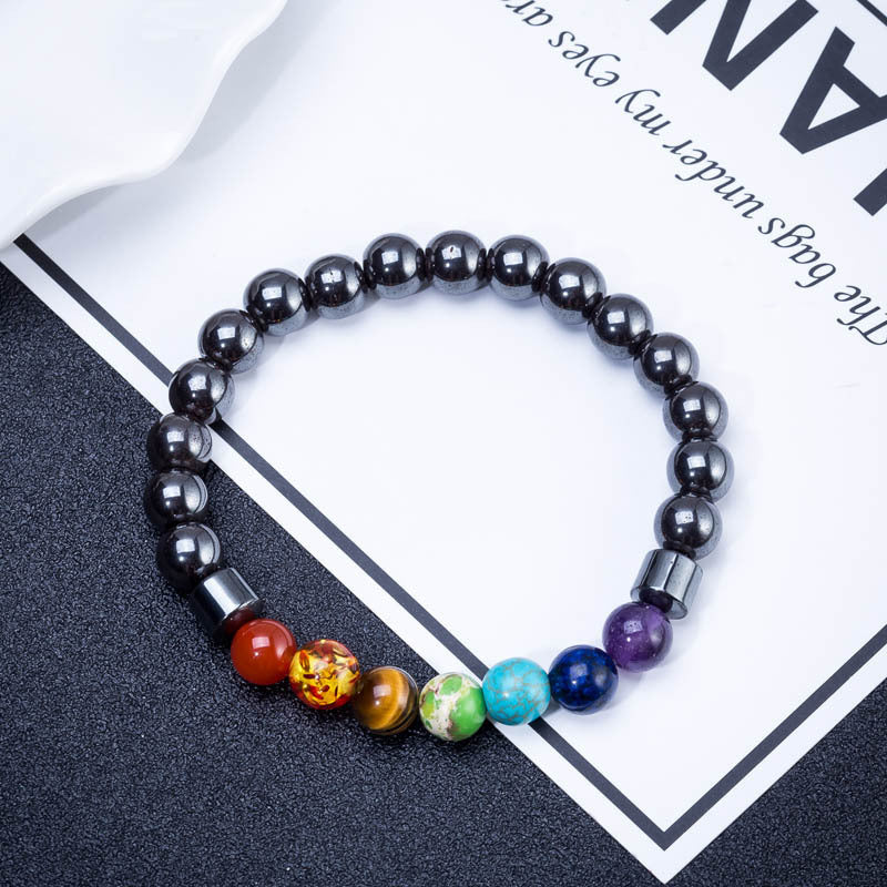 Therapeutic Magnetic Chakra Stone Bracelet