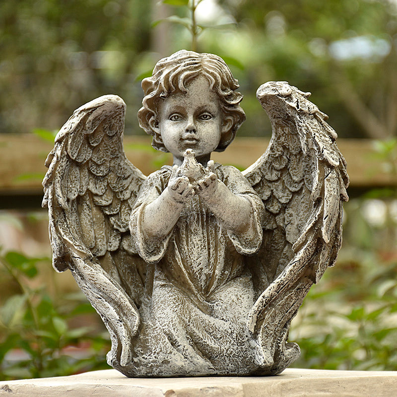"Angel of Gardens" - Angel Sculpture for Garden and Patio