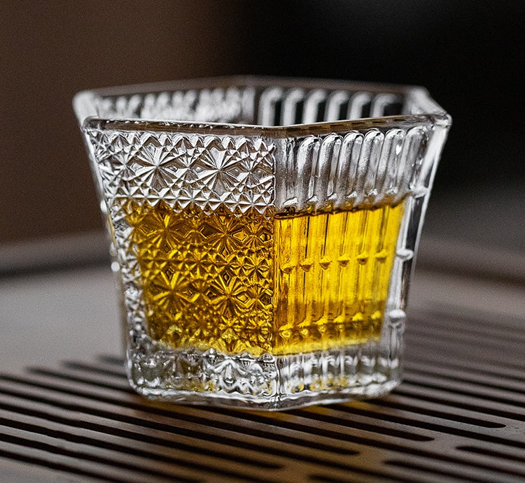 "Forget My Ex" - Hexagonal Crystal Shot Glass