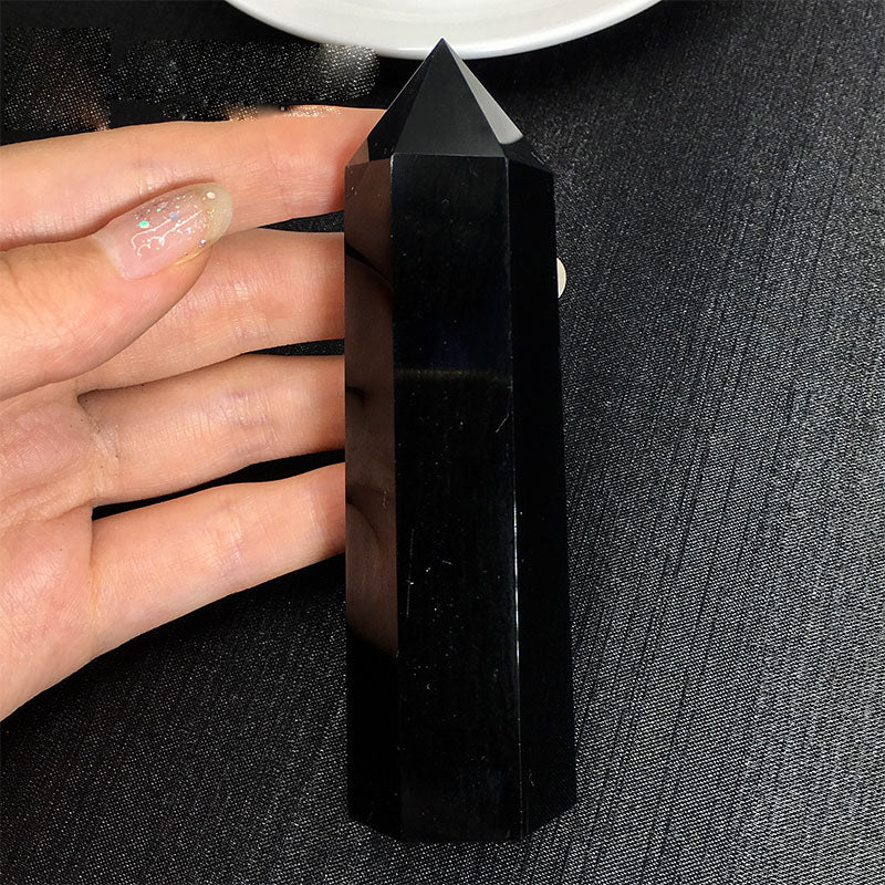 Hexagonal Natural Crystal Energy Column