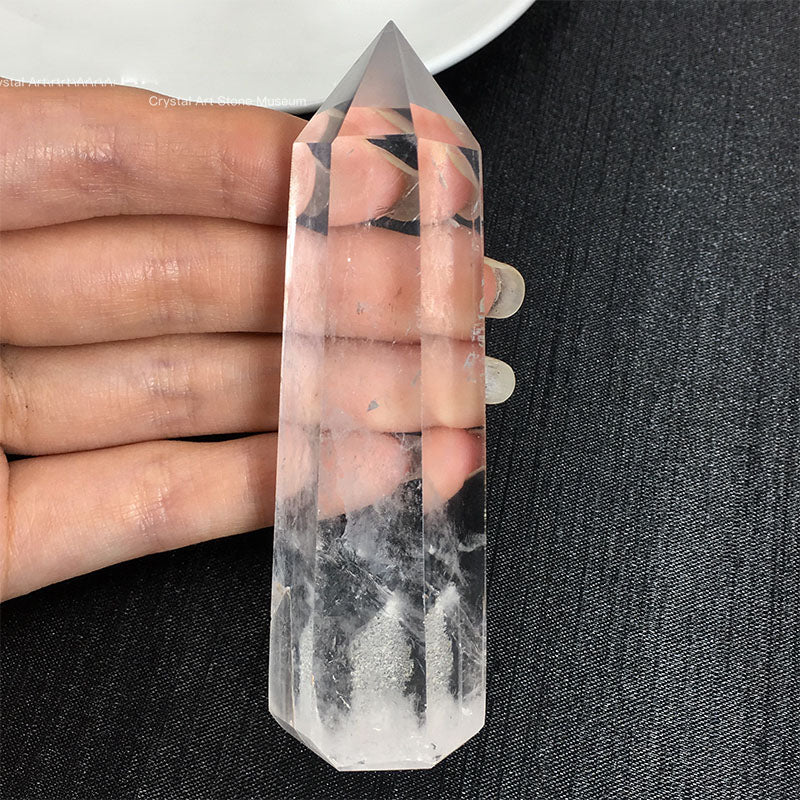 Hexagonal Natural Crystal Energy Column