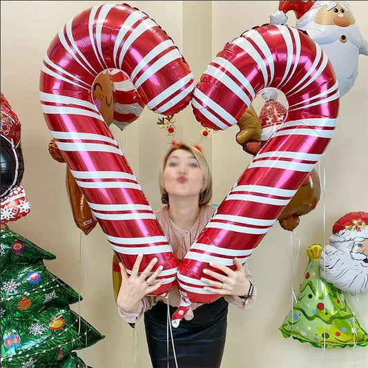 "Candy Cane Lane" - Holiday Party Balloons