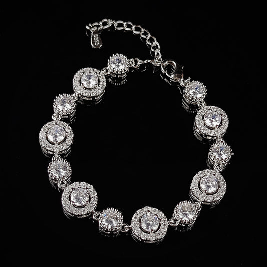"Circle of Positivity"- Crystal Bracelet