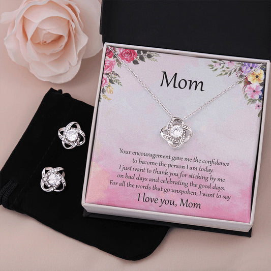 "Dedication to Mom" - Necklace for Mothers