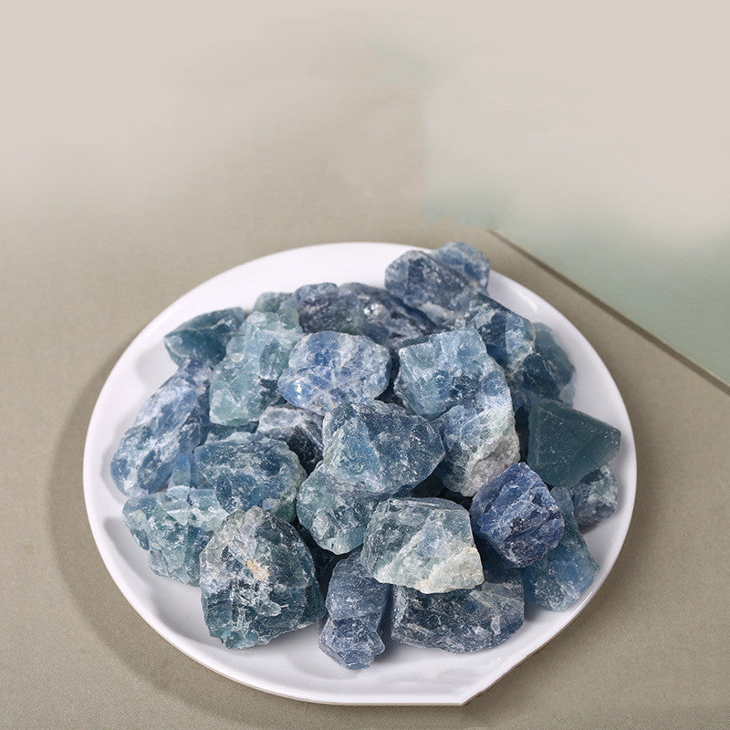 Natural Blue Fluorite Crystal
