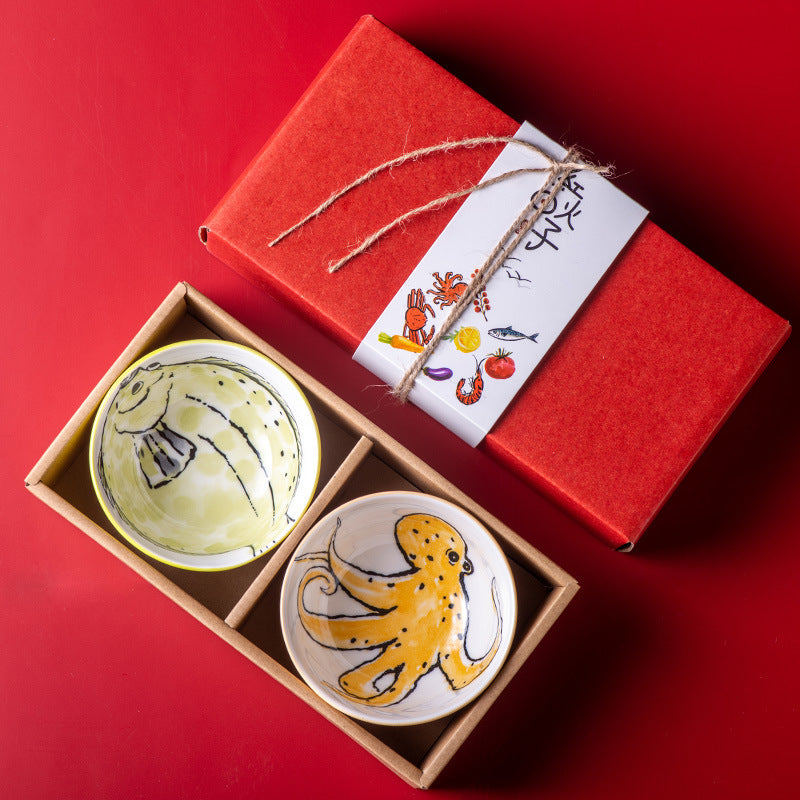 "Retro Metro" - Ceramic Bowls