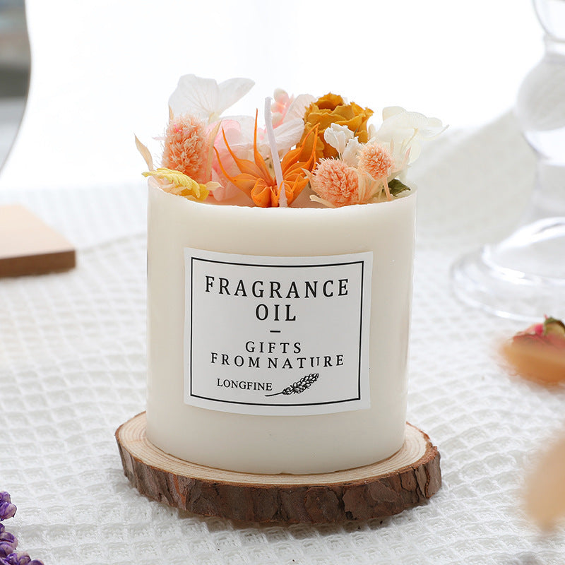 Dried Flowers - Aroma Therapy Candles