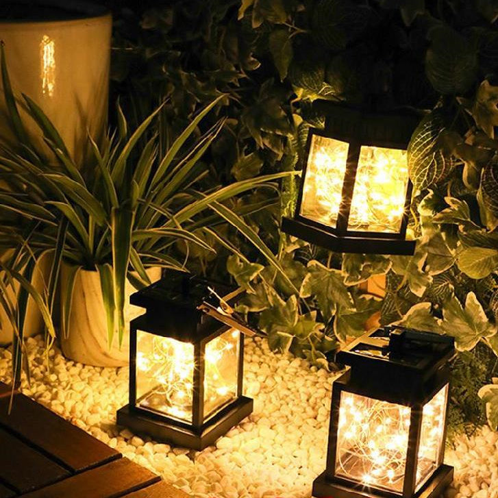 Solar Hanging Lantern for Garden - Waterproof