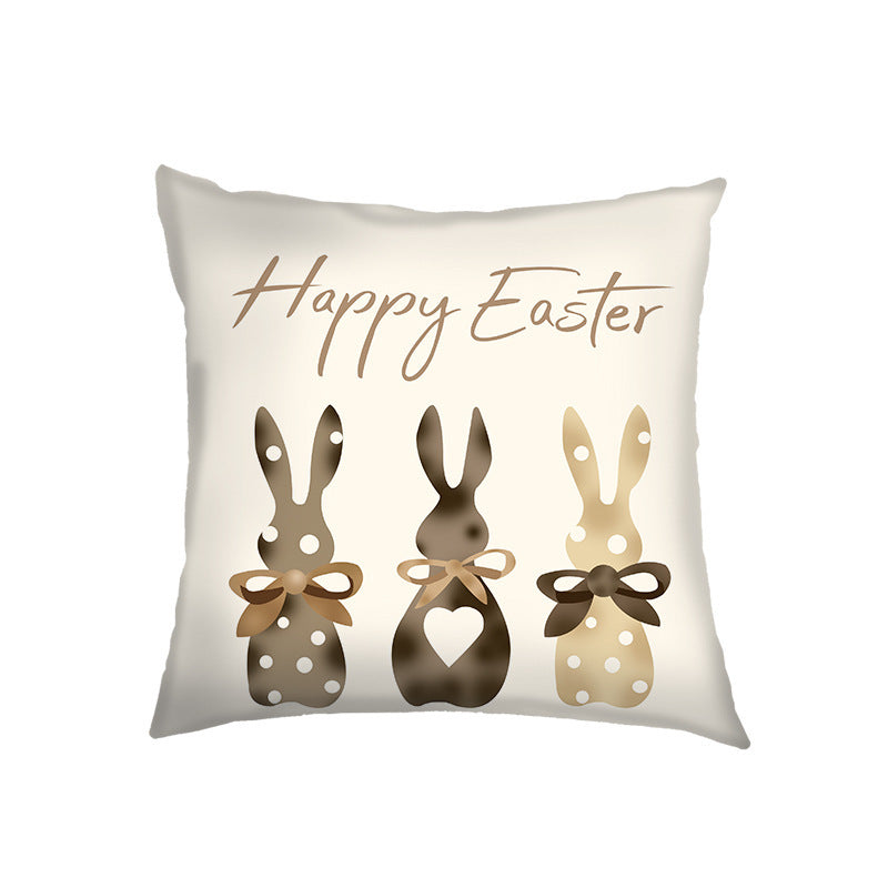 Happy Easter Bunny Pillowcase