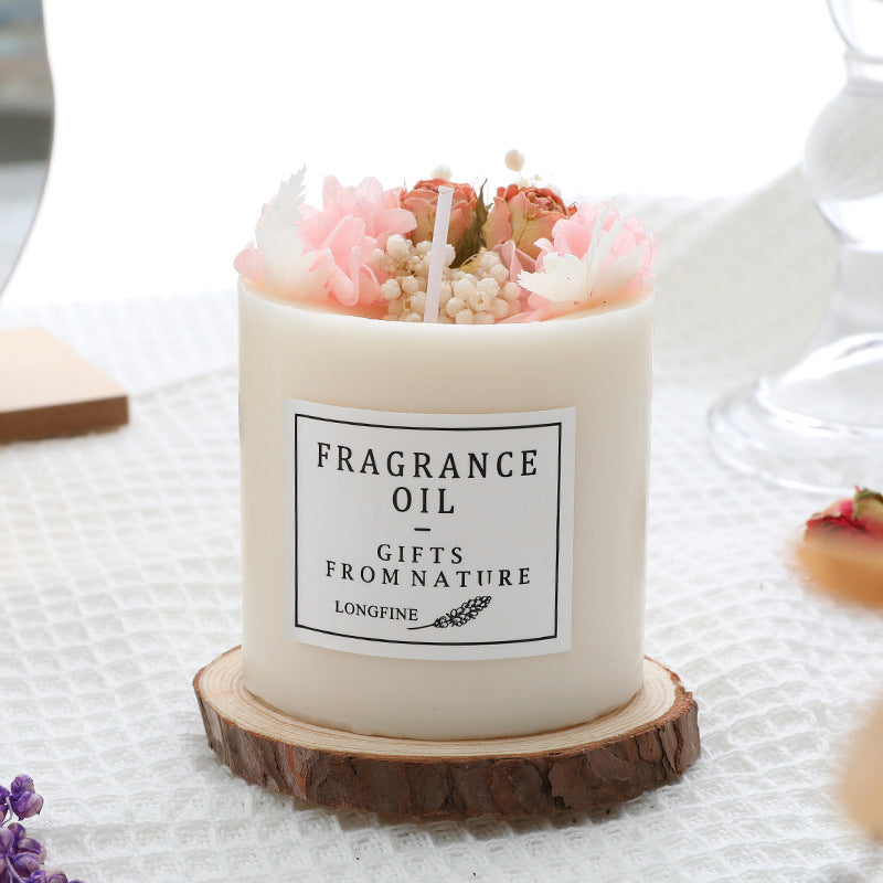 Dried Flowers - Aroma Therapy Candles