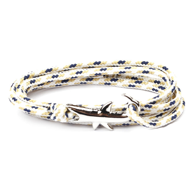 Domineering Shark Rope Bracelet
