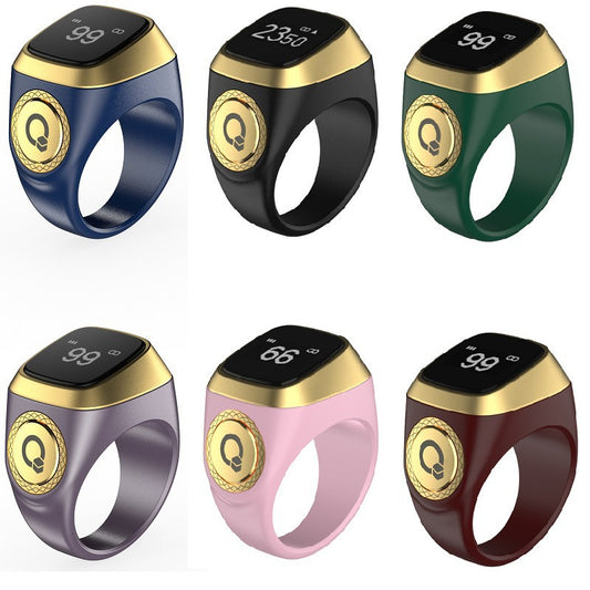 Digital Display Counting Smart Ring