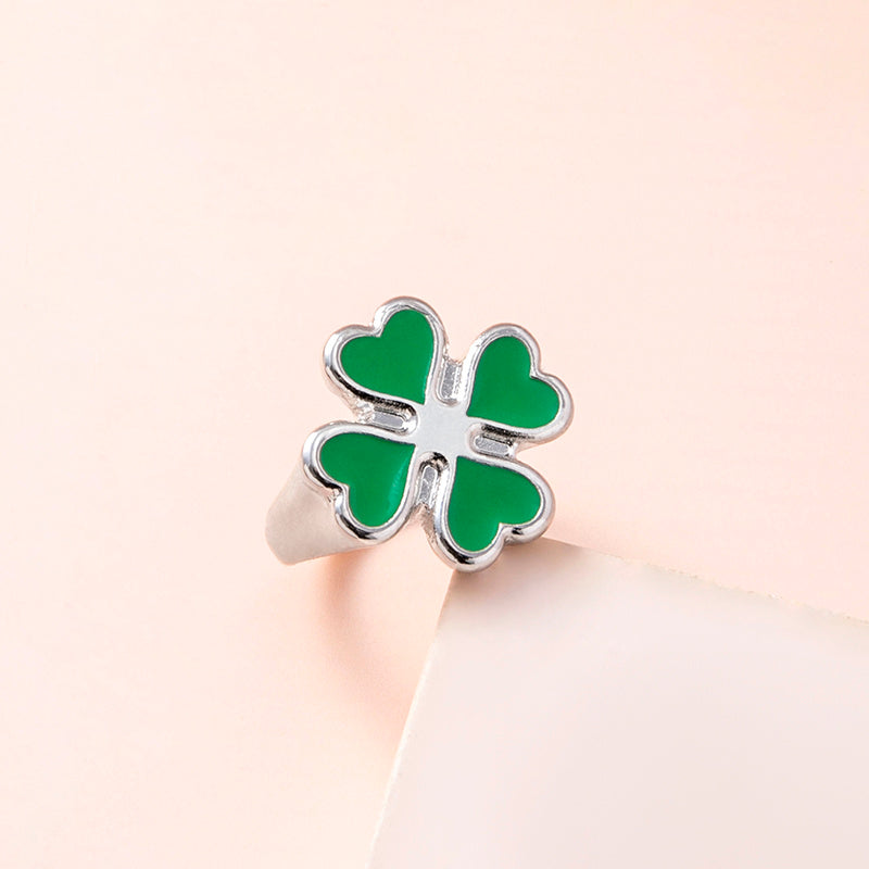 "Forever Lucky" - Four-leaf Clover Rings
