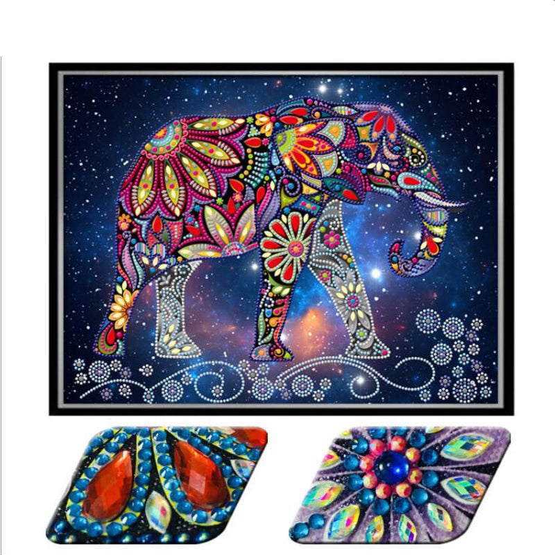 DIY Elephant Diamond Painting