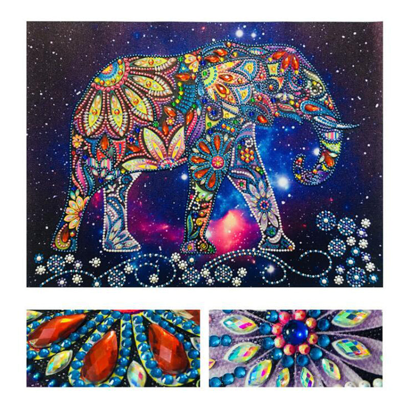 DIY Elephant Diamond Painting