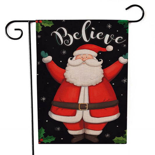 Santa Claus Garden Flag