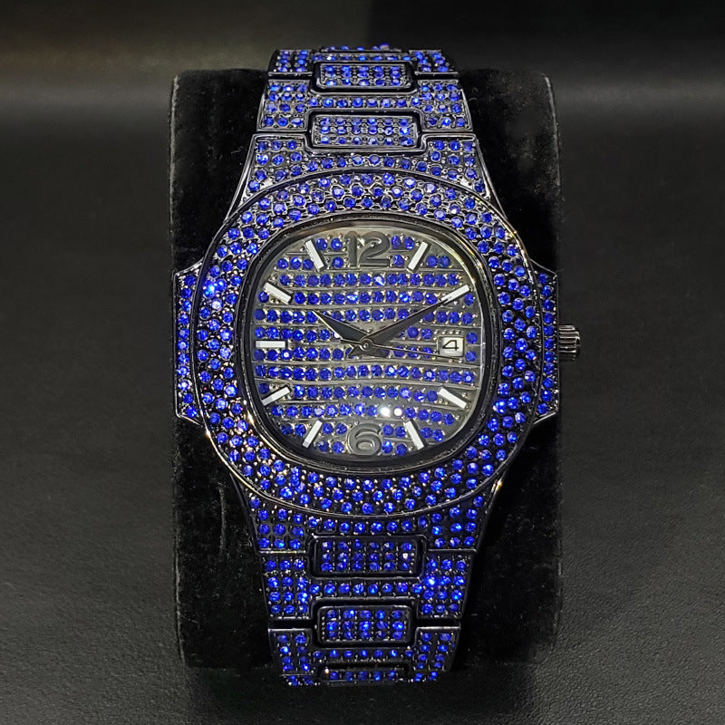 Full Diamond Alloy Watch