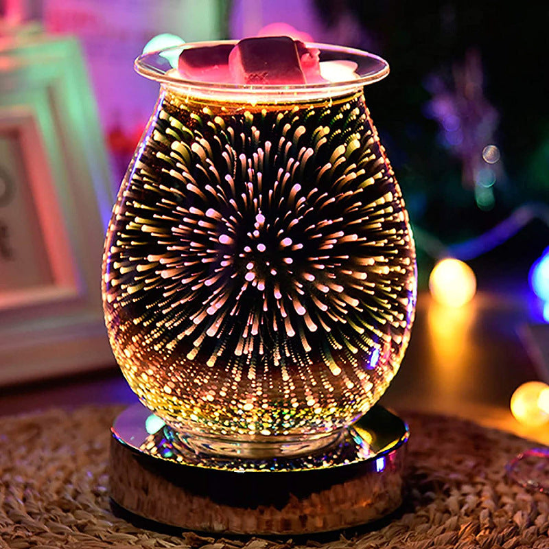 3D Aromatherapy Glass Lamp